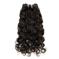 14" Deep Curly Indian Hair Machine Weft