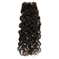 18" Deep Curly Indian Hair Machine Weft