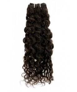 20" Deep Curly Indian Hair Machine Weft