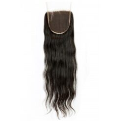 14"-18" Natural Straight Indian Hair Lace Closure (5"x5")