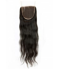 14"-18" Natural Straight Indian Hair Lace Closure (5"x5")