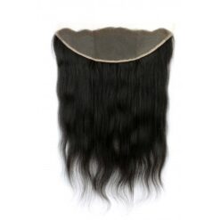 Natural Straight Indian Human Hair Lace Frontal (13"x4")