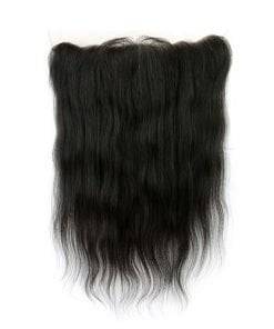 Alternative view of Natural Straight Indian Human Hair Lace Frontal (13"x4")