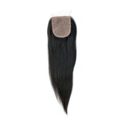 14" Straight Silk Top Indian Hair Closure (4"x3.5")